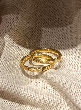 精工车花、闪光、古法金色