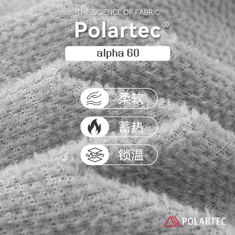 【蒲公英】拓路者Polartec alpha棉超轻量抓绒衣男款透气防风外套 - 图2