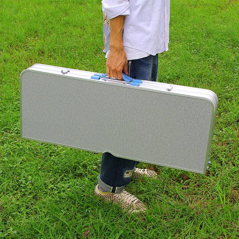 厂家直供手提一体式折叠桌椅套装休闲户外折叠桌野营铝合金连体桌,淘宝优惠券,粉丝福利购,淘宝优惠卷