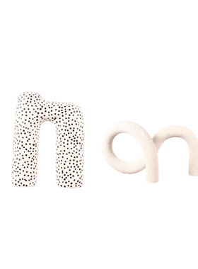 优选现代创意拱门艺术摆件几何家居书房装饰品酒店前台摆设树脂工