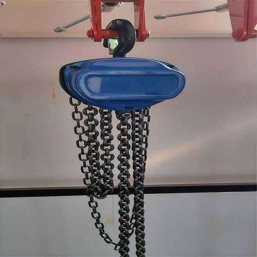 手拉葫芦圆形倒链手拉葫芦小型起重葫芦吊三角起重链条手拉葫芦 - 图1