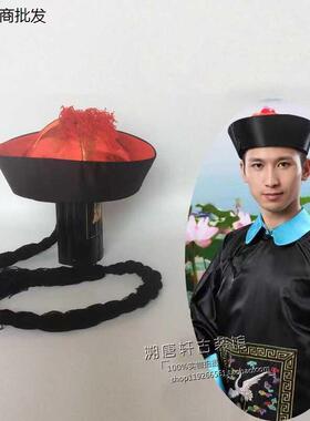 古代皇帝帽子唐装瓜皮地
