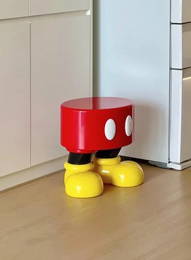 山姆同款米奇小矮凳创意卡通可爱家用Z门口换鞋凳