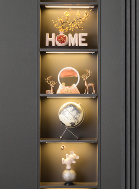 新中式摆件酒柜家居装饰品现代创意客厅电视N柜办公室软装新家摆