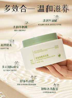 春序时光净透清肌清洁霜