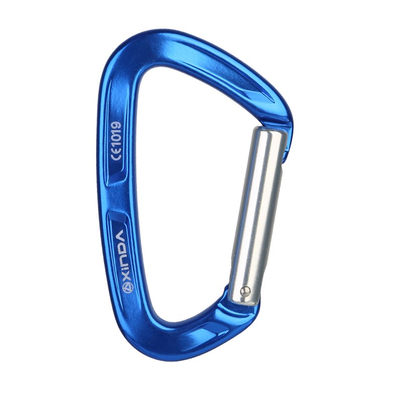 欣达Xinda登山扣攀岩装备轻便快挂直门弯门快挂登山户外安全装备 - 图2