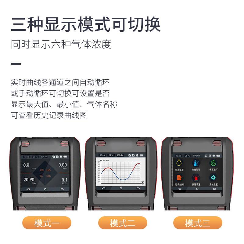 基恩思五氟化磷气体浓度检测仪MS500S-PF5偏二甲肼浓度报警分析仪 - 图2