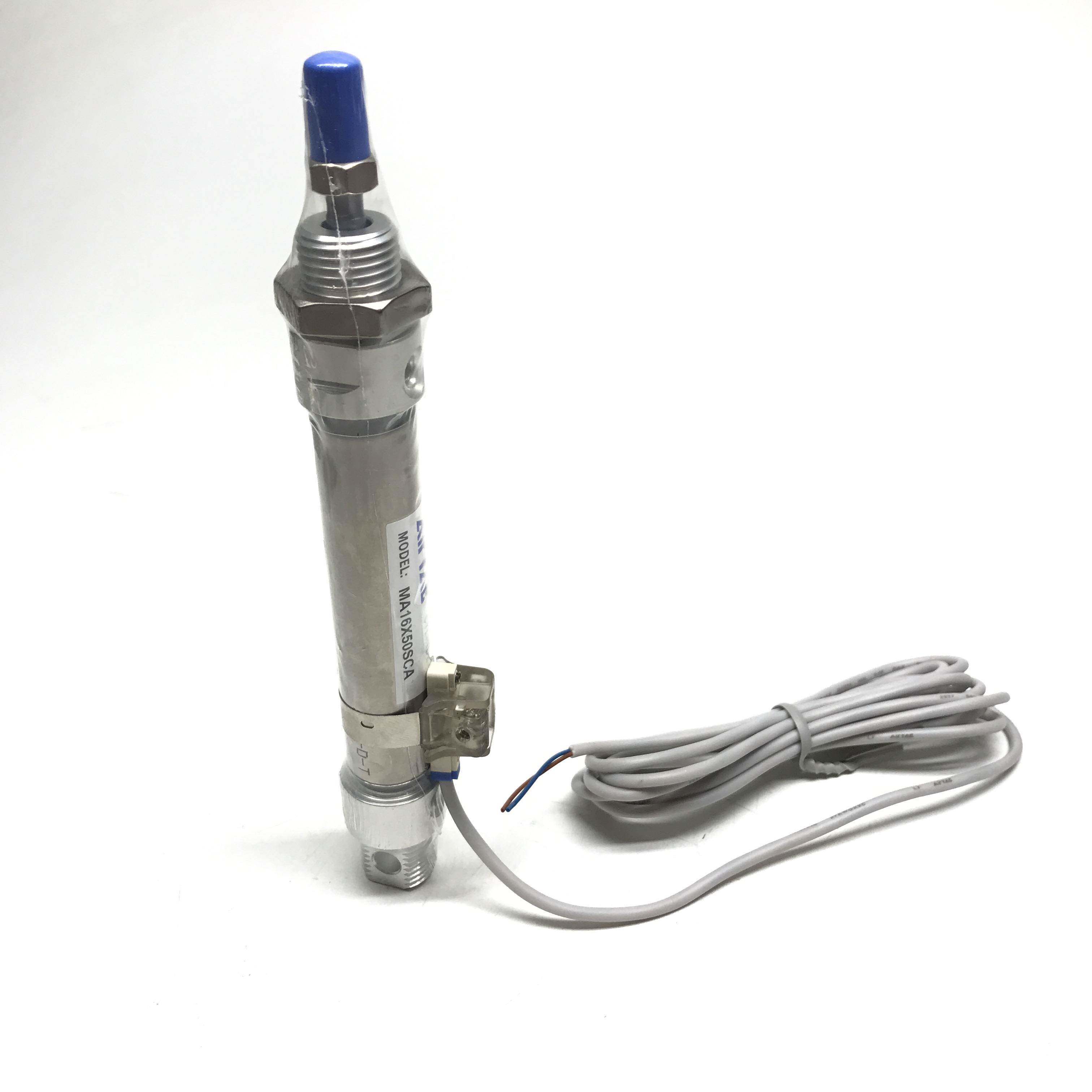 亚德客迷你圆形气缸MA磁性开关感应线绑带支架F-MQS16-20-25-32-4 - 图3