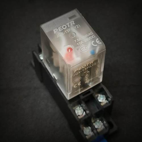 HH52PL小型中间电磁继电器 HH53P HH54P JQX-13F 24V 12V 220V - 图1