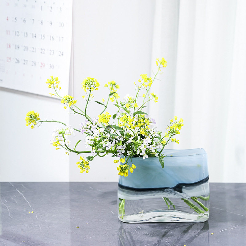 剑山插花器皿透明插花水养专用客厅插富贵竹鲜花百合直筒玻璃花瓶,淘宝优惠券,粉丝福利购,淘宝优惠卷