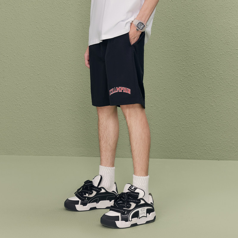 Champion冠军短裤男25夏季新款刺绣logo运动五分裤休闲透气裤子女,淘宝优惠券,粉丝福利购,淘宝优惠卷