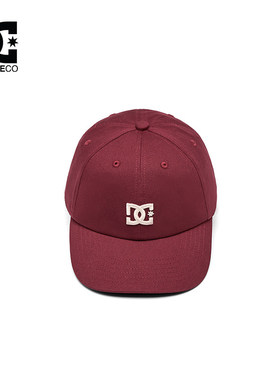 DCSHOES红色棒球帽防晒显脸小