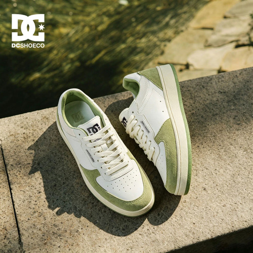 DCSHOES PARCH 男士真皮板鞋巨好看厚底增高鞋男款透气薄款休闲鞋 - 图1