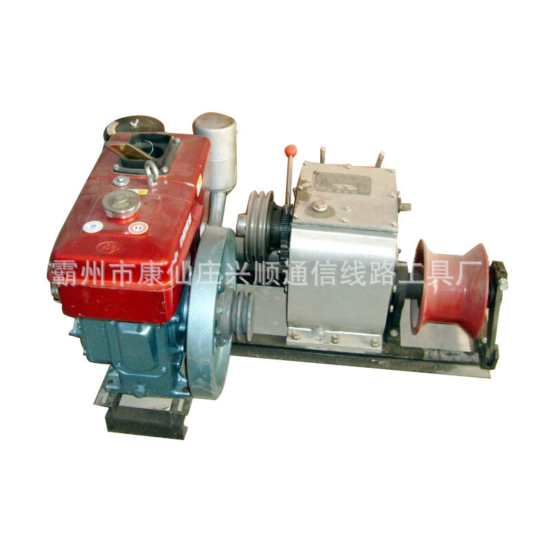 批发工程施工设备绞磨机电缆牵引绞磨放线机8T柴油汽油绞磨牵引机 - 图3