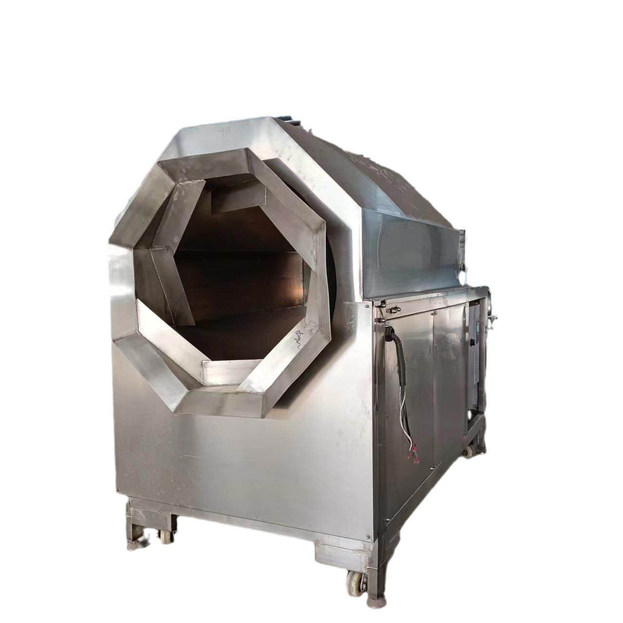 厂家直销糜子电磁炒货机籽粒苋滚筒炒锅豇豆电磁加热炒锅,淘宝优惠券,粉丝福利购,淘宝优惠卷