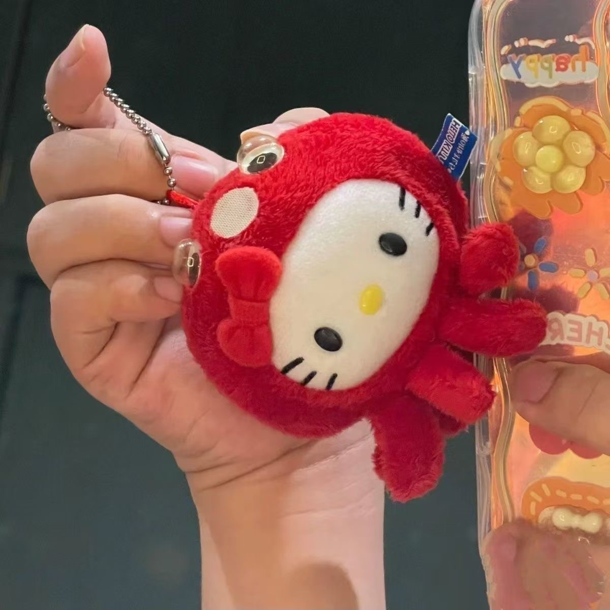 章鱼八爪鱼hellokitty包包挂件可爱k日本t公仔书包女生玩偶小饰品 - 图1