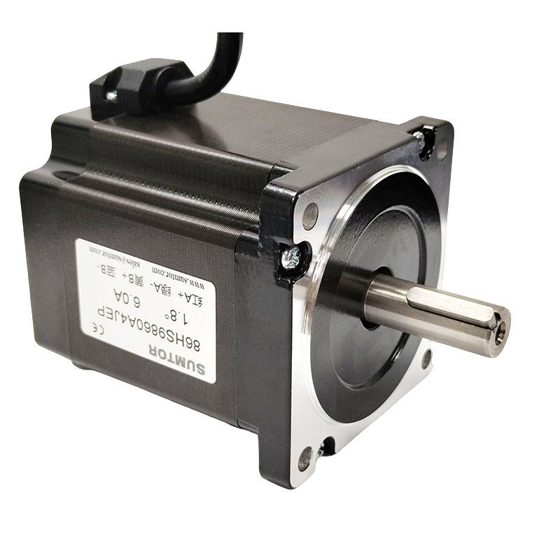 三拓86步进电机98mm大扭矩6.8Nm两相1.8度混合式大步进马达Nema34 - 图3