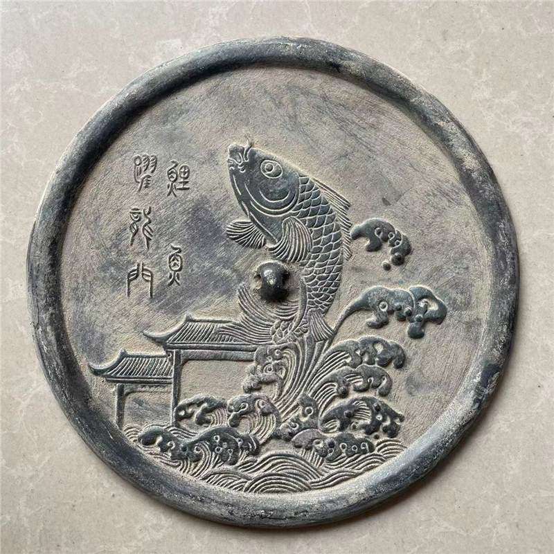 纯铜大号古做旧铜镜老镜子工艺品摆件家居玄关卧室装饰影视道具,淘宝优惠券,粉丝福利购,淘宝优惠卷