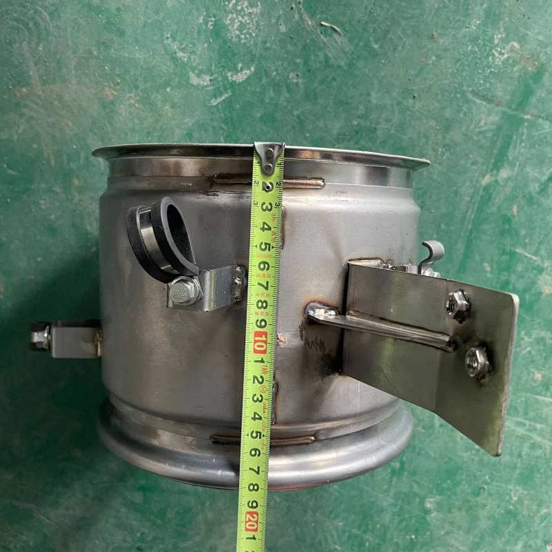 厂家直销跃进X300国六柴油Dpf壳不锈钢DPF空壳 - 图0