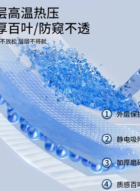 百叶窗户防窥卫生间磨砂玻璃贴纸
