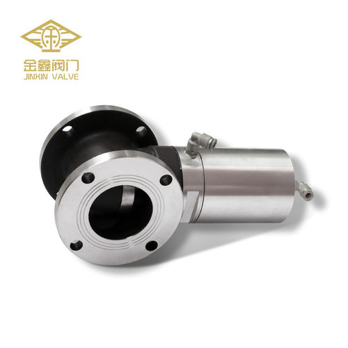 排污型升降式单向密封刀型阀门 截止闸板304不锈钢法兰气动闸阀 - 图3