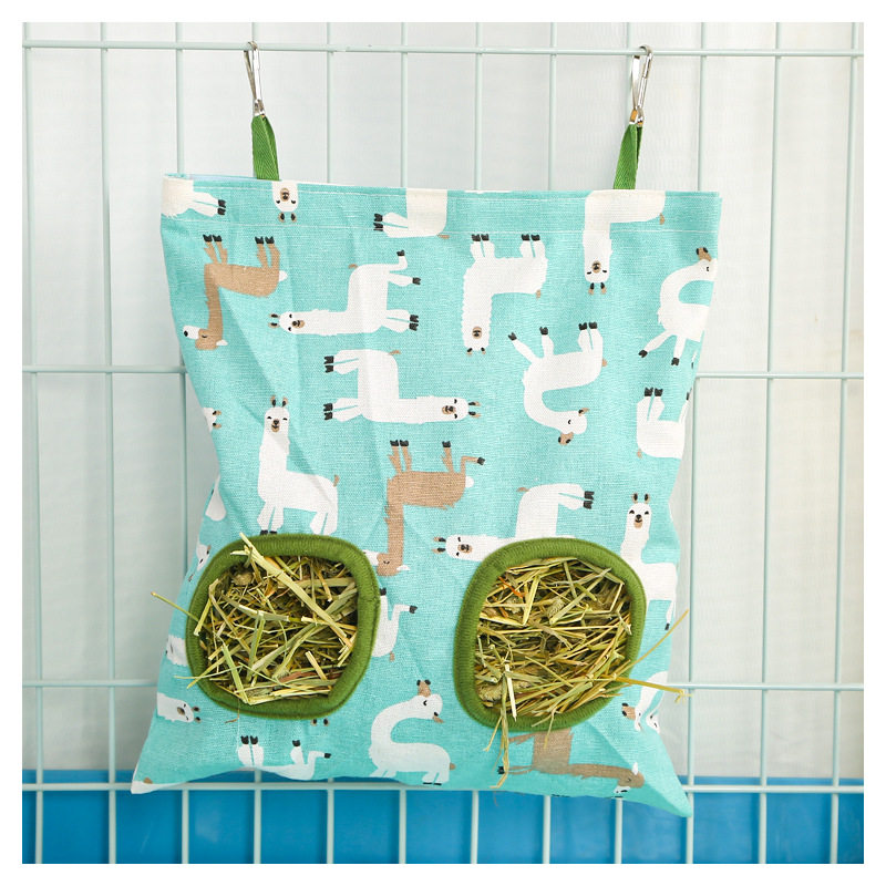 兔子荷兰猪豚鼠侏儒兔龙猫食草袋喂食袋兔兔食草盒喂草架干草袋,淘宝优惠券,粉丝福利购,淘宝优惠卷