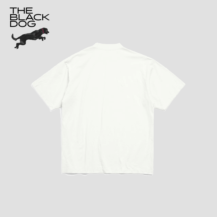 MATT AND GEORGE PAPER DOLL夏季短袖T恤黑狗THEBLACKDOG嘿犬复古