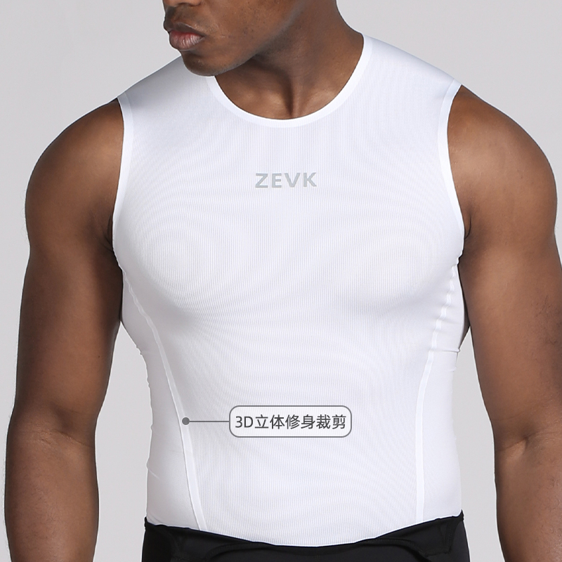 ZEVK 自行车骑行排汗衫内搭速干排气高弹吸湿骑行服 - 图2