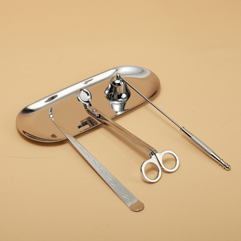 vantkevin香薰蜡烛工具套装灭烛罩灯芯烛芯剪灭烛钩托盘,淘宝优惠券,粉丝福利购,淘宝优惠卷