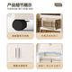 Folding storage cabinet storage cabinet plastic chest of cabinet bedroom simple modern cabinet balcony bay window multi-layer cabinet