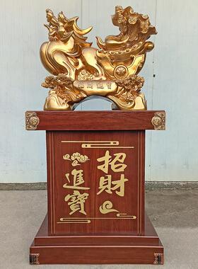 大号貔貅落地摆件招财金蟾工厂公司开 业乔迁礼品办公室招财皮丘