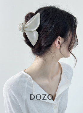 DOZO抓夹真丝宋锦精致气质高品质