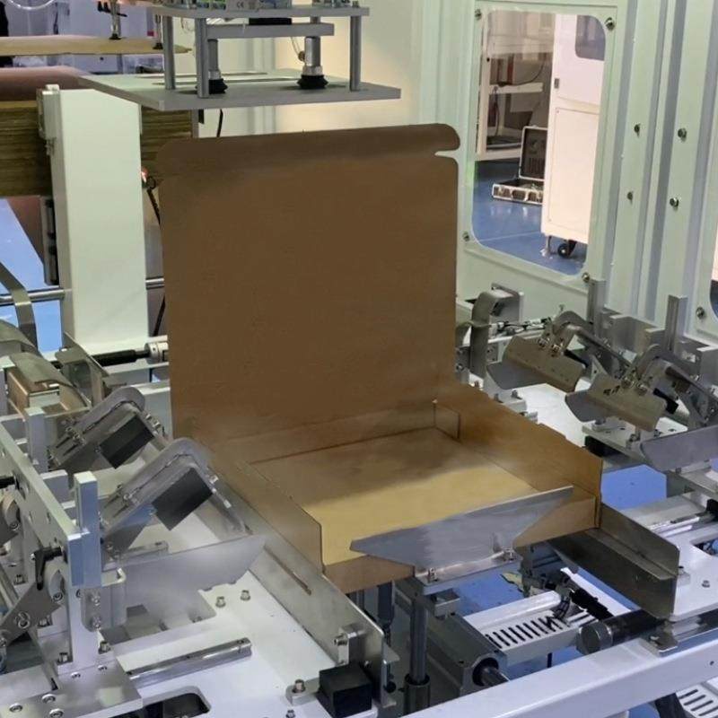 全自动飞机盒扣底盒折盒机纸盒喷胶粘盒装盒机奶瓶包装盒折盒机,淘宝优惠券,粉丝福利购,淘宝优惠卷