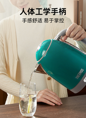 膳魔师食品级316自动保温烧水壶