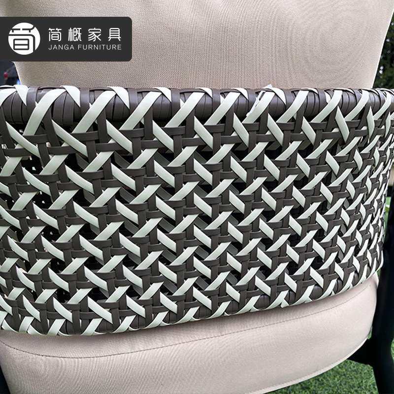 户外庭院藤编桌椅别墅酒店民宿家具露台阳台凳子茶几三件套家具,淘宝优惠券,粉丝福利购,淘宝优惠卷