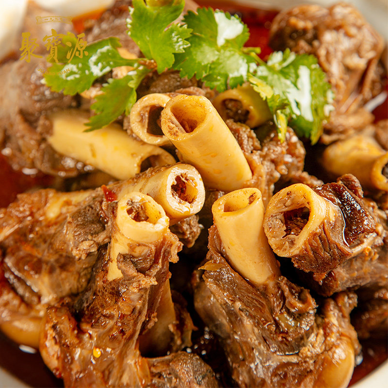 聚宝源内蒙戈壁羊系列羔羊后腱1kg*2袋生羊肉烤羊腿冷冻食材4斤,淘宝优惠券,粉丝福利购,淘宝优惠卷