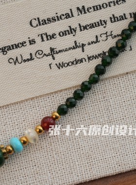 张十六原创设计红樱桃项链