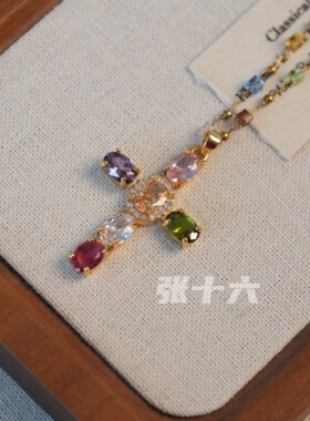 张十六原创设计手工法式精致项链