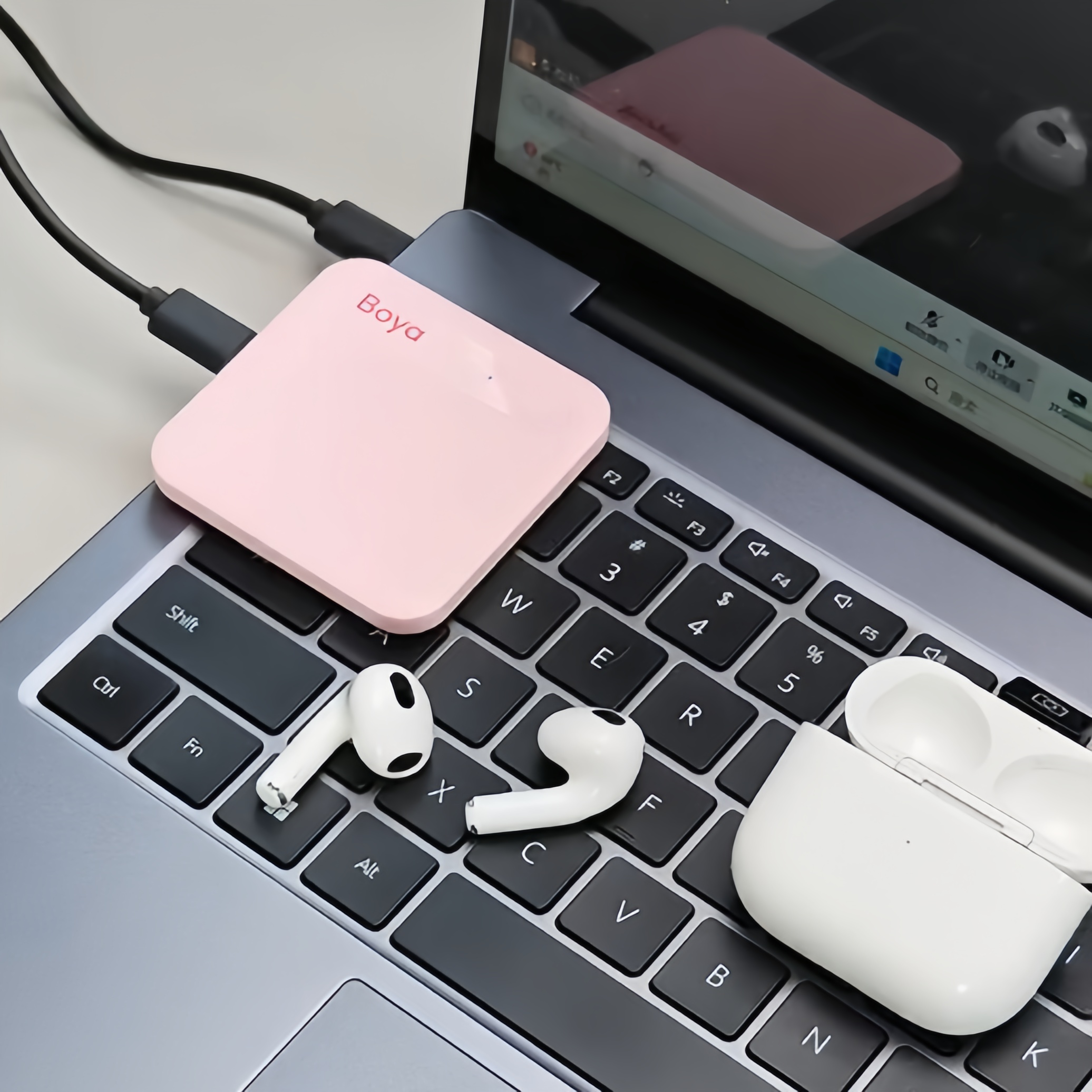 AI portable recording card conference classroom recording pen