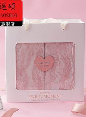 情人节礼盒仪式感礼盒空盒香水口红精美礼物盒送女生衣服化妆品礼