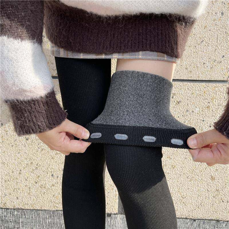 美拉德过膝袜子秋冬加绒加厚长筒袜加长高筒袜套女冬季保暖大腿袜,淘宝优惠券,粉丝福利购,淘宝优惠卷