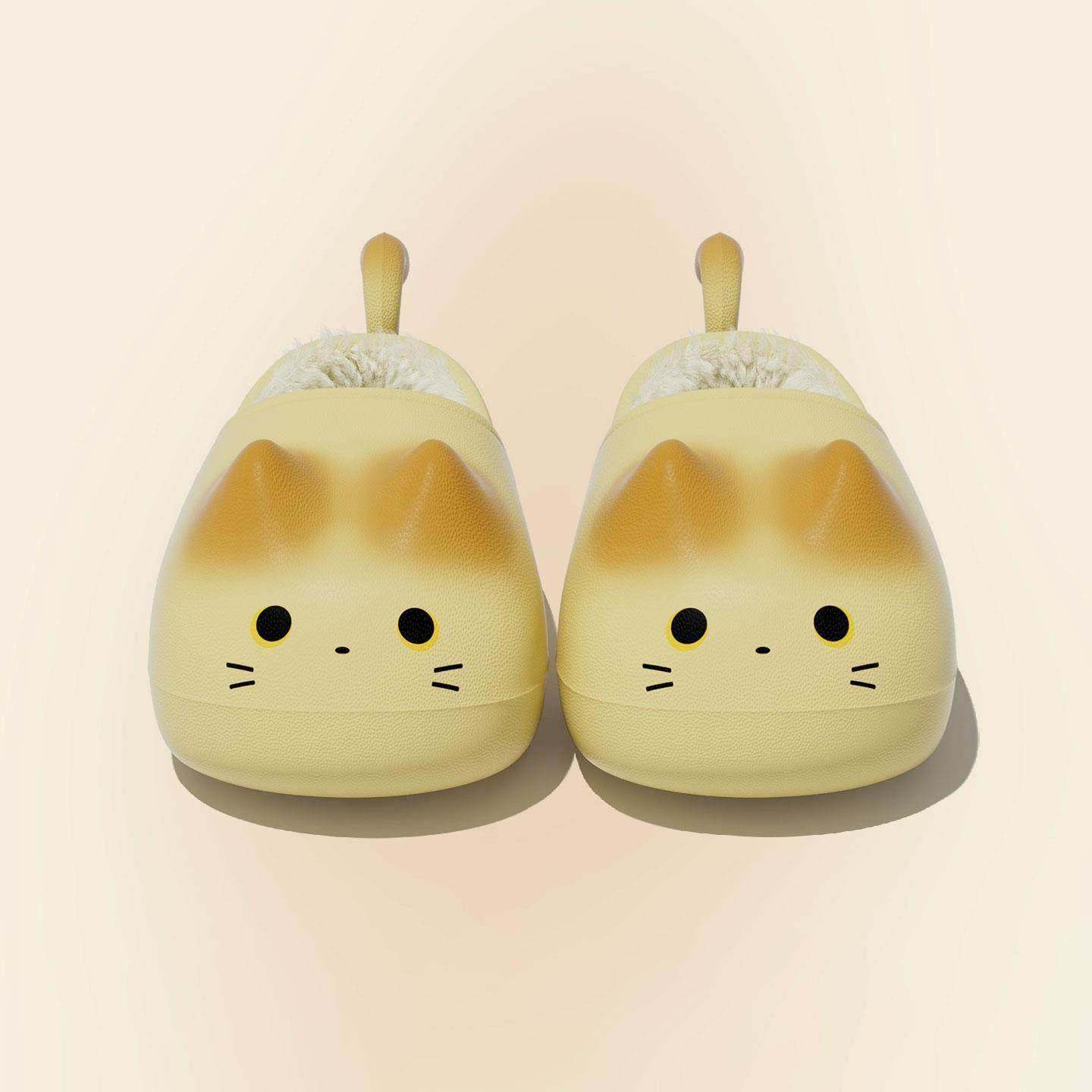 包跟棉鞋女童棉鞋可爱猫咪儿童棉拖鞋冬季新款女孩子包跟加绒保暖,淘宝优惠券,粉丝福利购,淘宝优惠卷