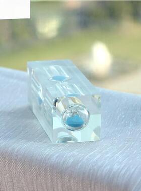 不易碎耐摔水晶30秒沙漏1分钟计时器儿童礼物创意玩具60秒倒计时.