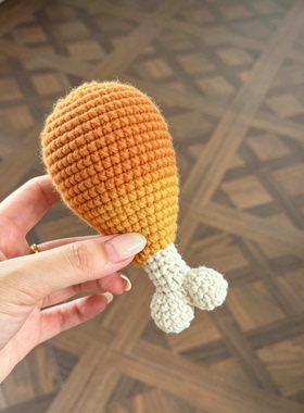 晚上加个餐！来一个鸡腿包包挂件
