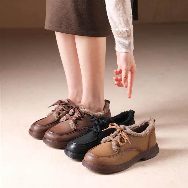 康丽鸟女鞋真皮软底时尚乐福鞋女2025新款爆款轻奢气质小众厚底,淘宝优惠券,粉丝福利购,淘宝优惠卷