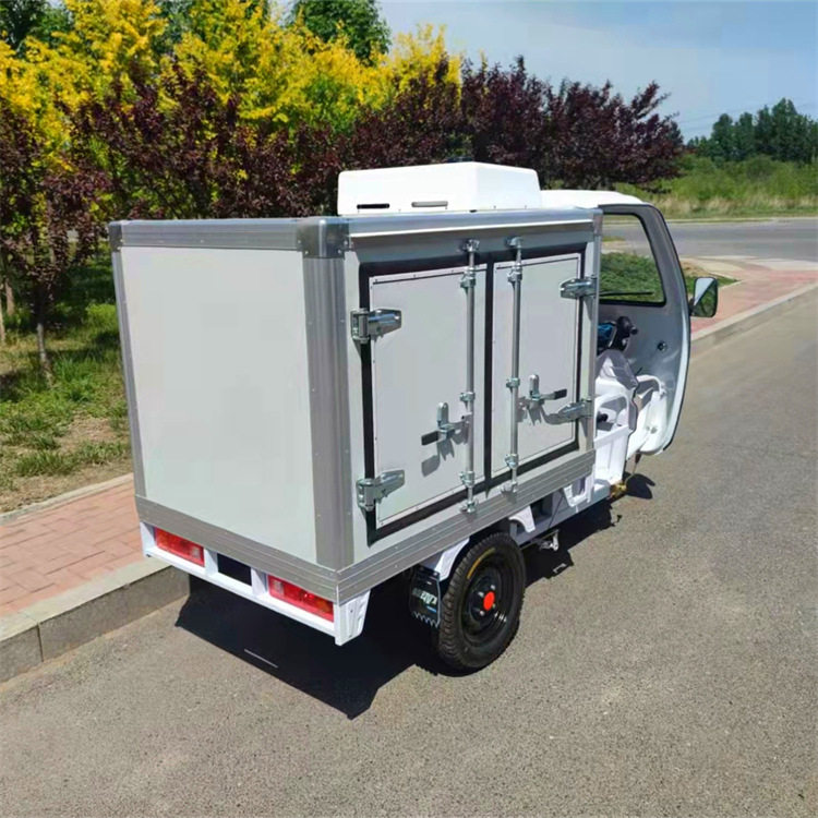 成德  新款小型箱式冷藏车，微型保温车 冷链配送保温三轮车,淘宝优惠券,粉丝福利购,淘宝优惠卷