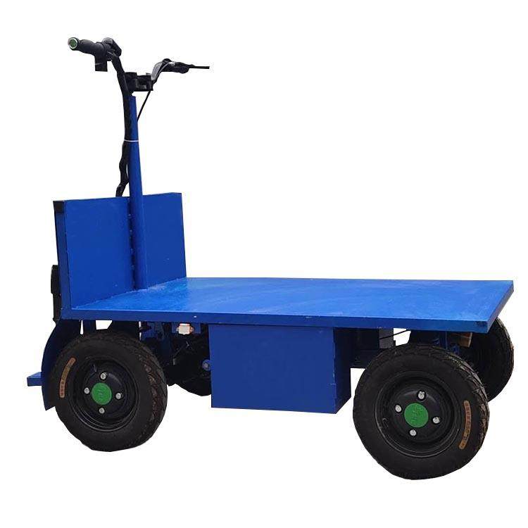 电动四轮车厂房货物周转车平板电动四轮车载重600kg平板车,淘宝优惠券,粉丝福利购,淘宝优惠卷