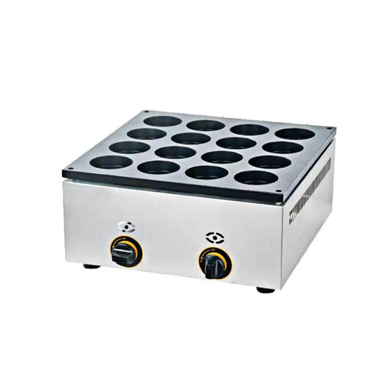 Jiahang wheel cake machine commercial egg burger machine gas stall 12 holes 16 holes electric hot cake machine red bean cake machine