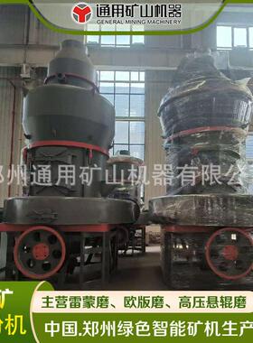 MTW178欧版磨 碳酸钙325目 石膏雷蒙磨 生石灰磨粉 脉冲除尘