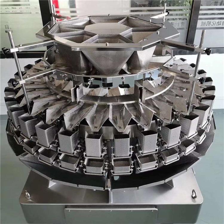 生鱼片组合秤14头鱼仔定量称重包装秤鱼虾多头秤厂家定制 - 图1